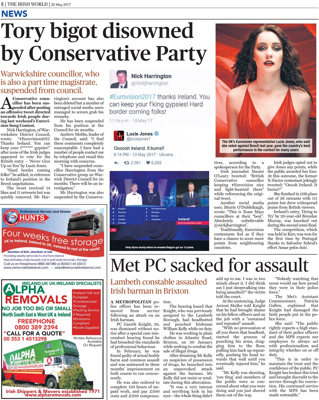 Irish World Preview Pages