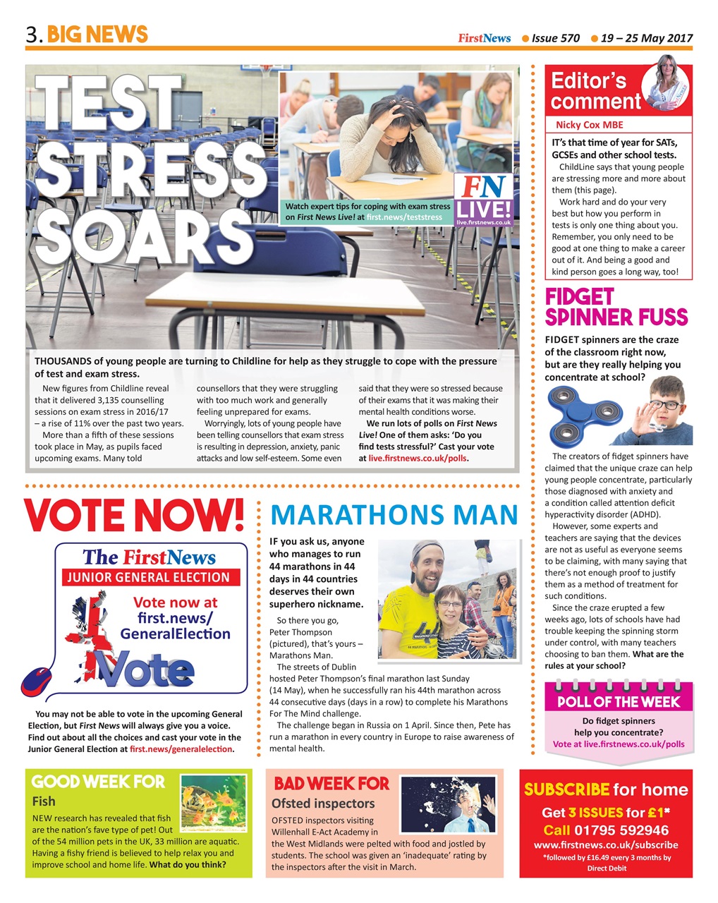 First News Preview Pages