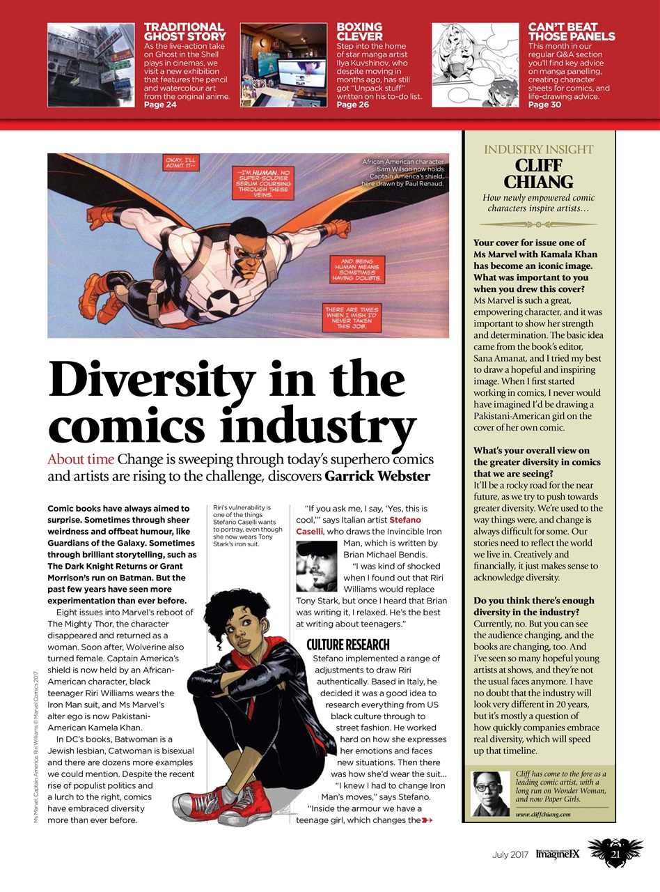 ImagineFX Preview Pages