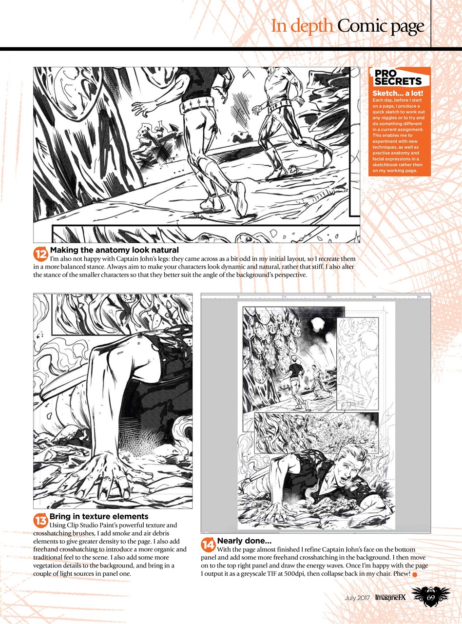 ImagineFX Preview Pages