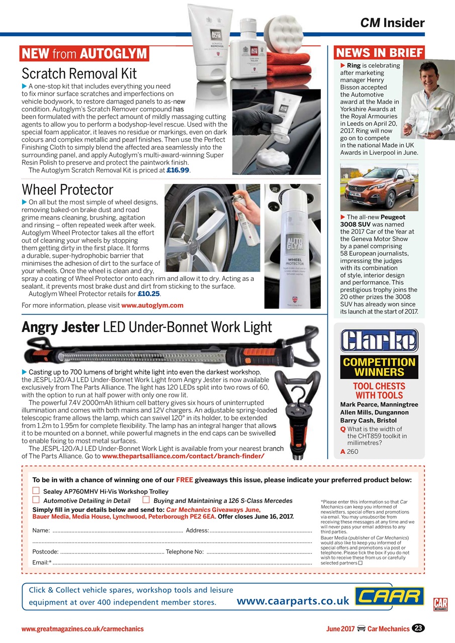 Car Mechanics Preview Pages