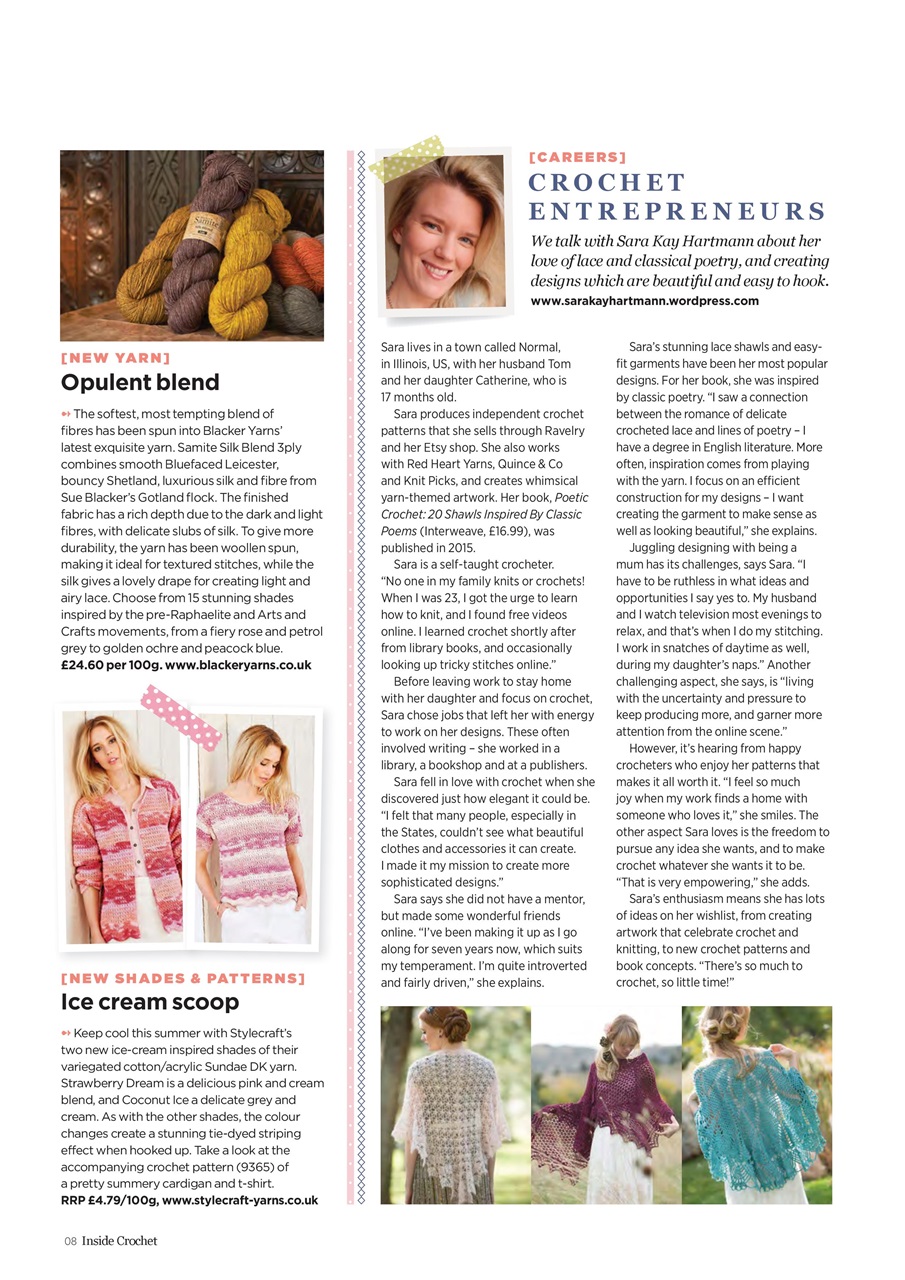 Inside Crochet Preview Pages