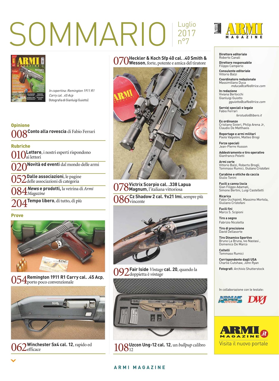 ARMI MAGAZINE Preview Pages