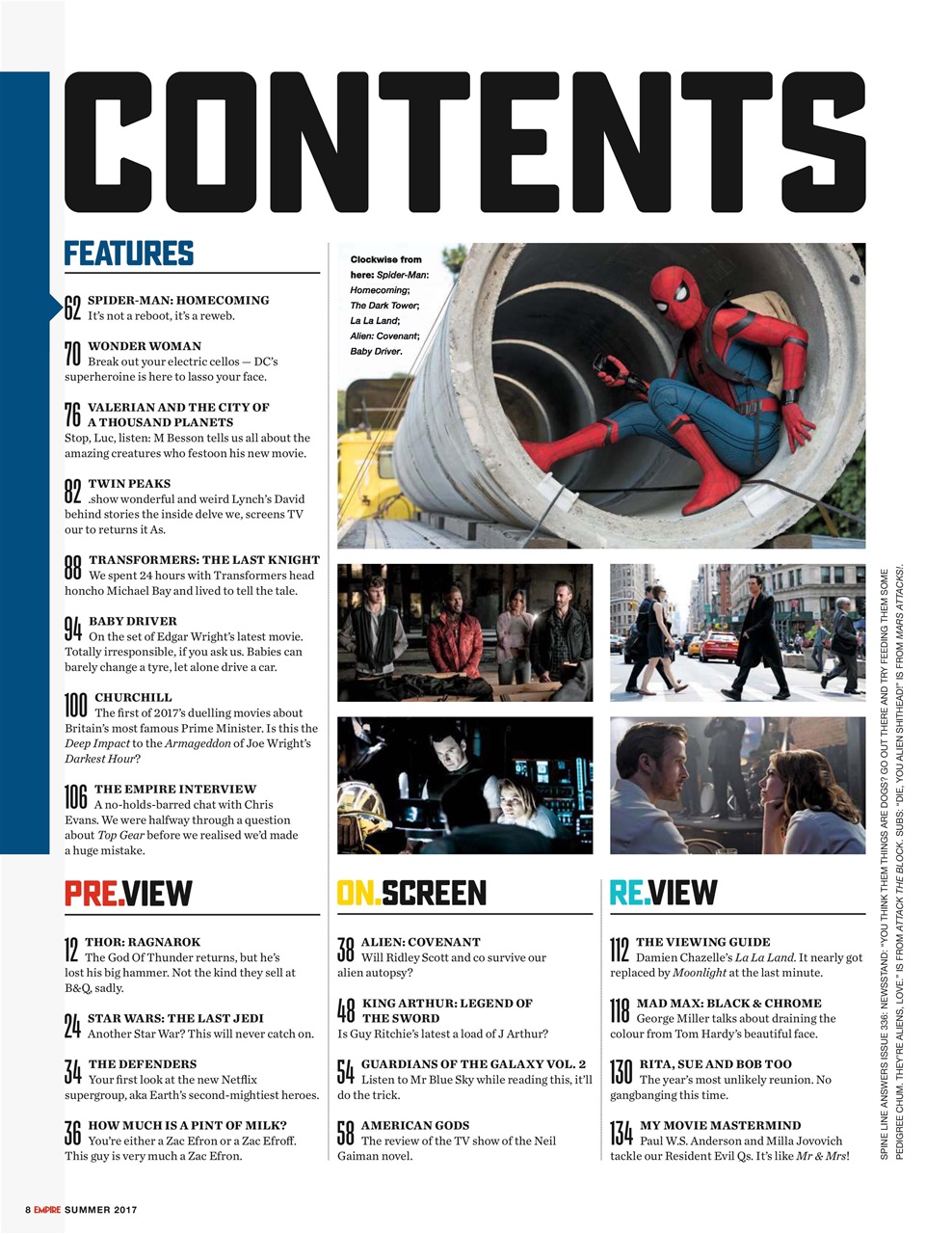 Empire Preview Pages