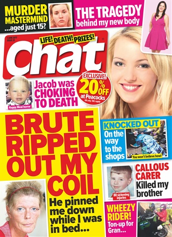 Chat issue 1st June 2017