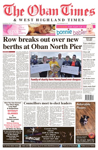 The Oban Times & Lochaber Times issue 18th May 2017