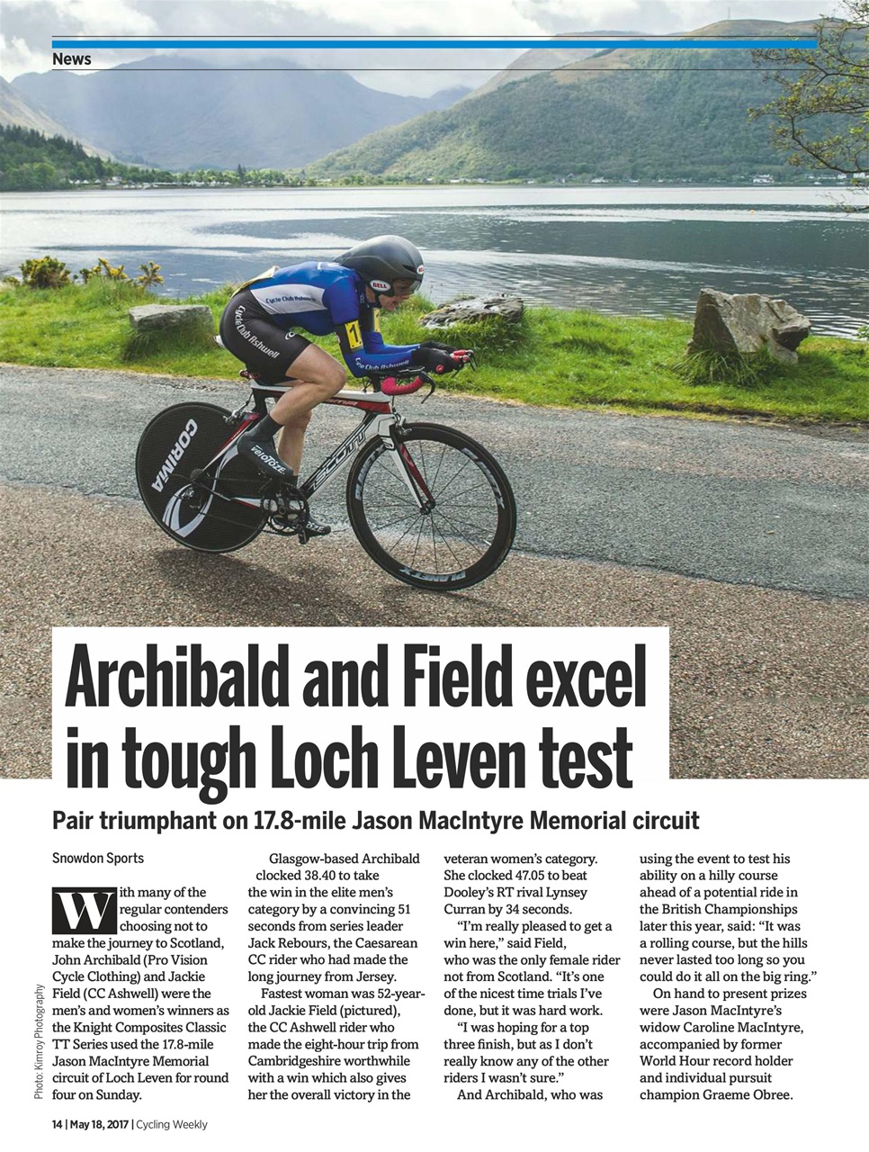 Cycling Weekly Preview Pages
