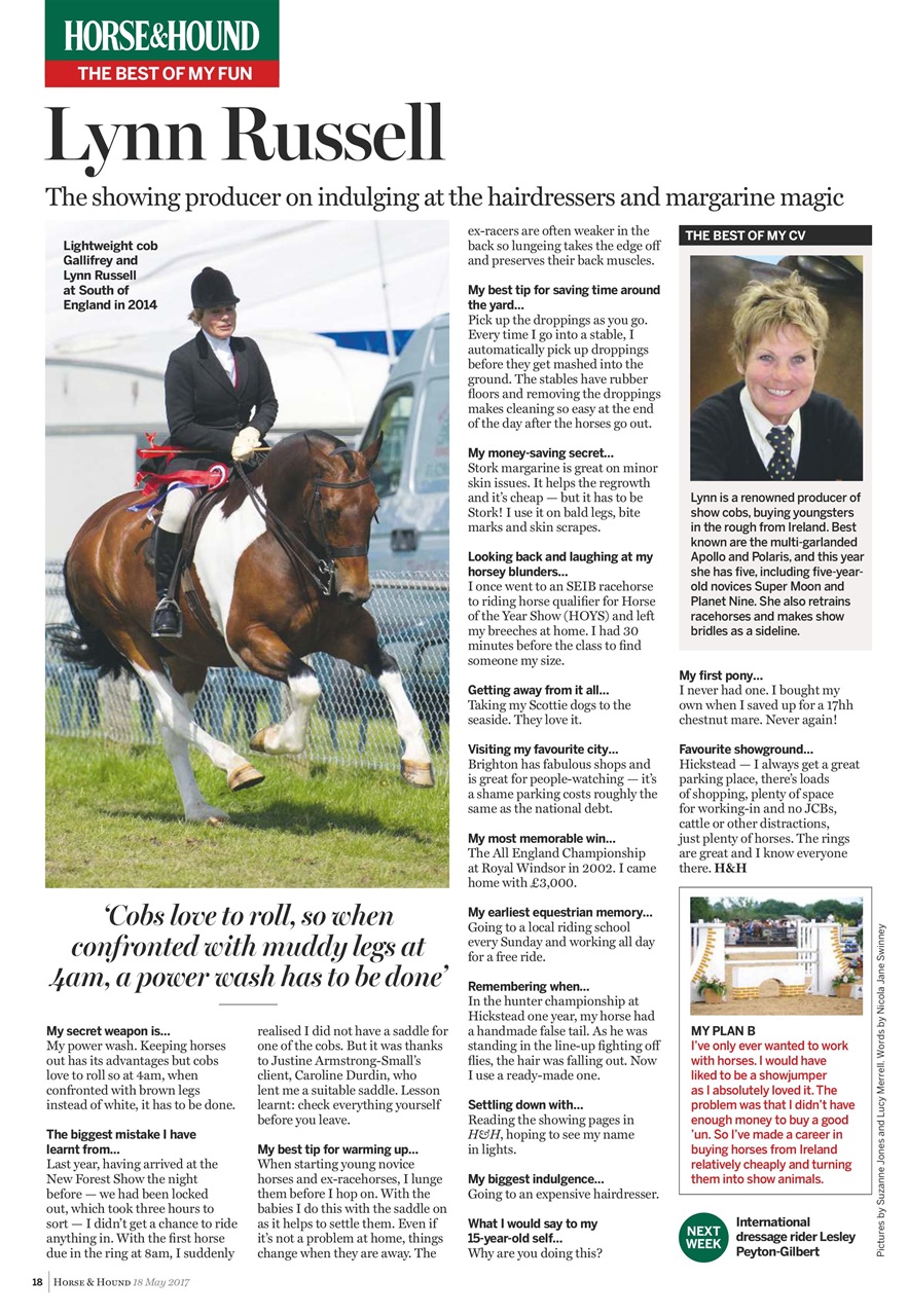 Horse & Hound Preview Pages