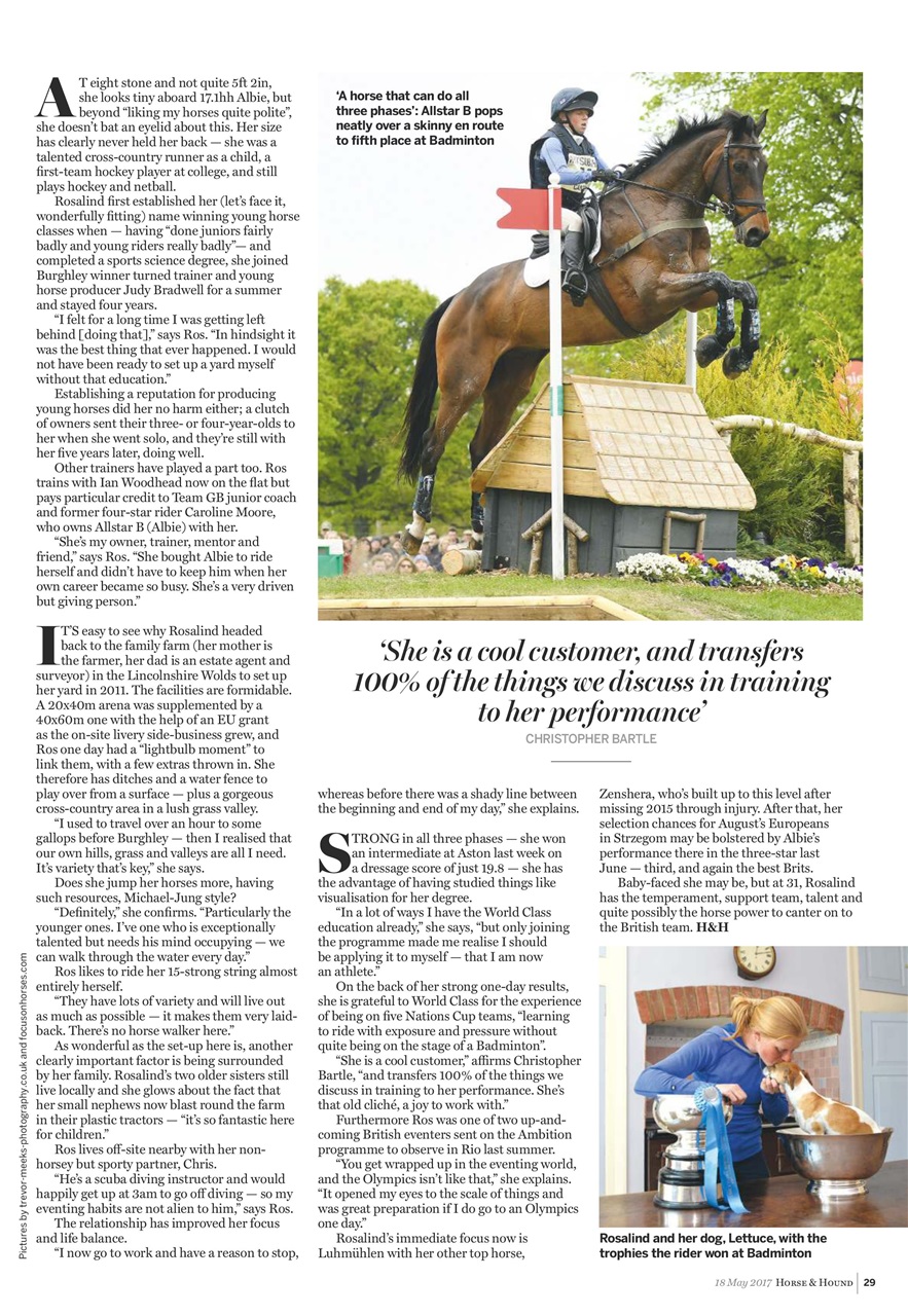 Horse & Hound Preview Pages