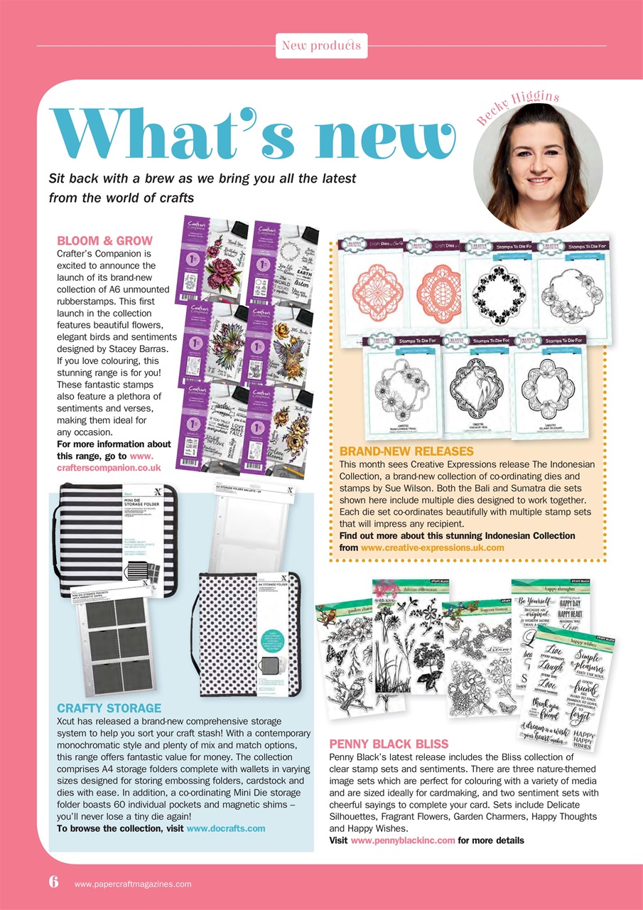 Simply Cards & Papercraft Preview Pages