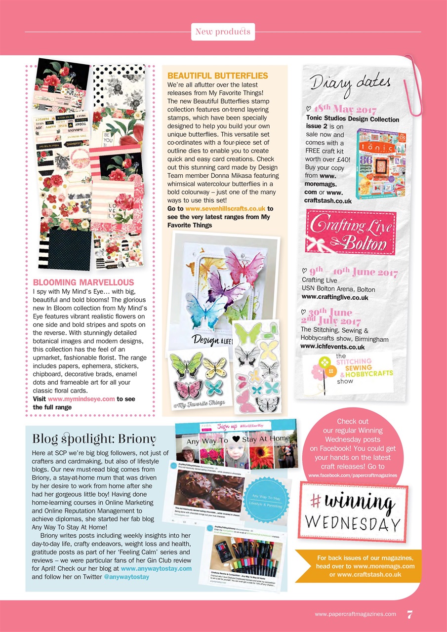 Simply Cards & Papercraft Preview Pages