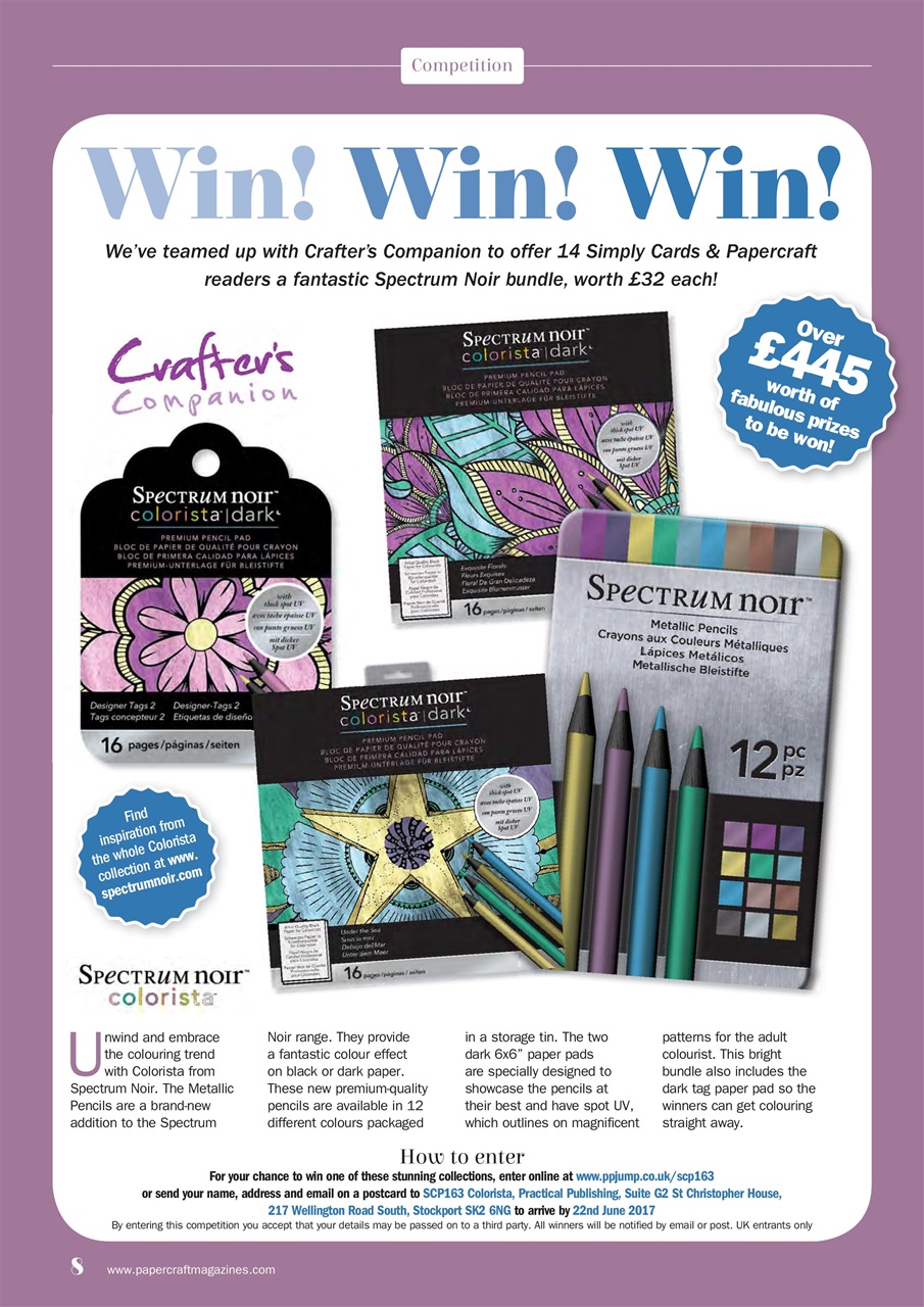 Simply Cards & Papercraft Preview Pages