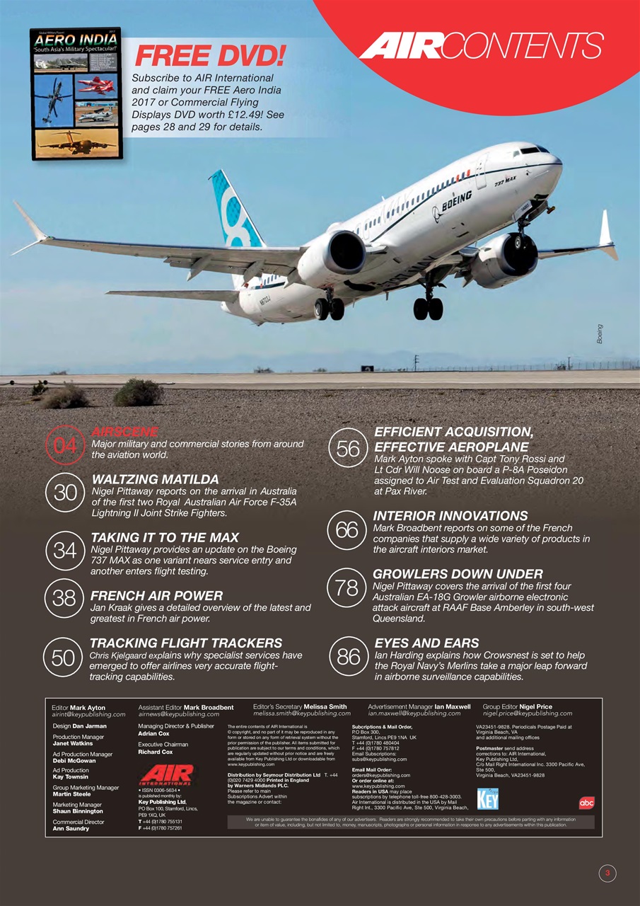 AIR International Preview Pages