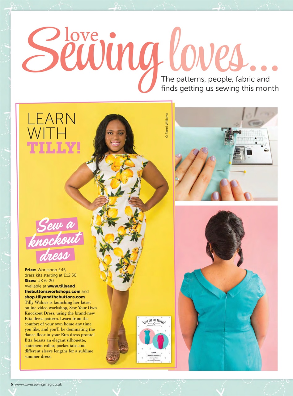 Love Sewing Preview Pages