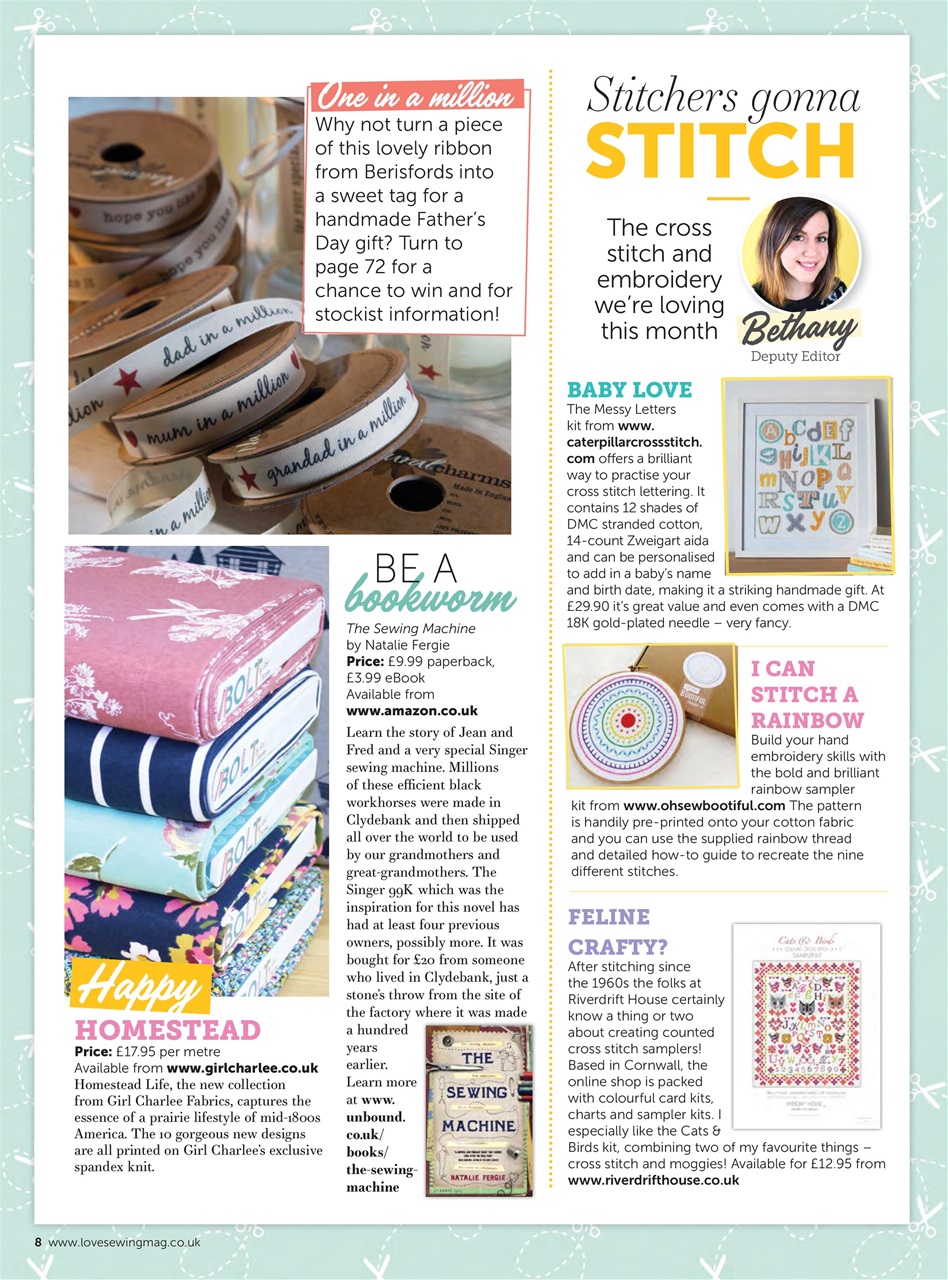 Love Sewing Preview Pages