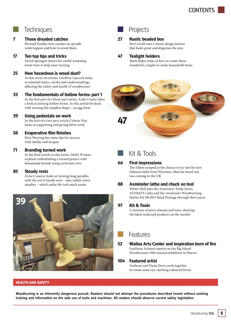 Woodturning Preview Pages