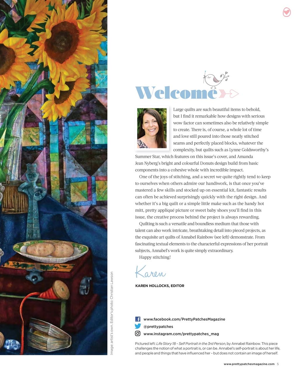 Pretty Patches Magazine Preview Pages