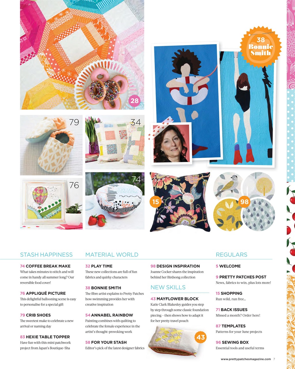 Pretty Patches Magazine Preview Pages
