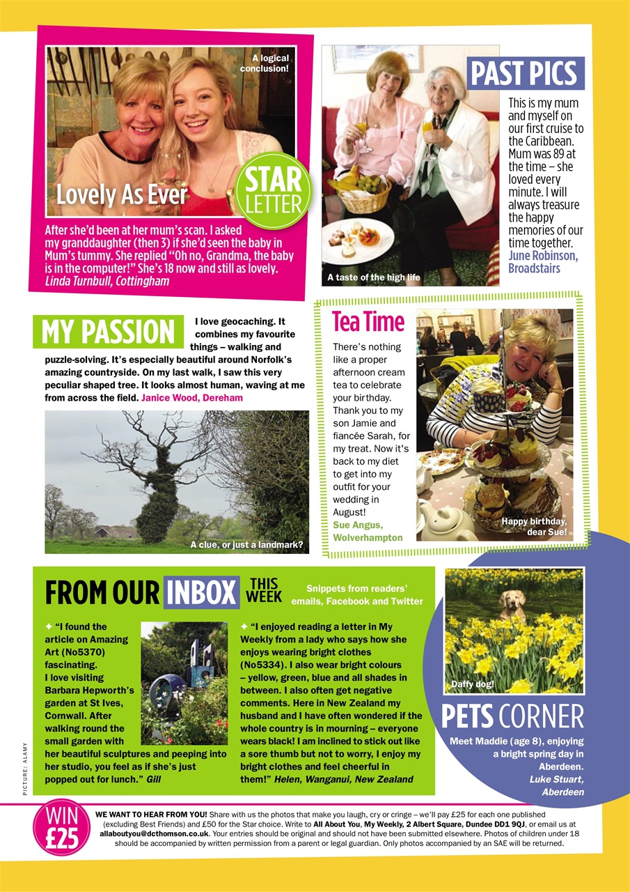 My Weekly Preview Pages