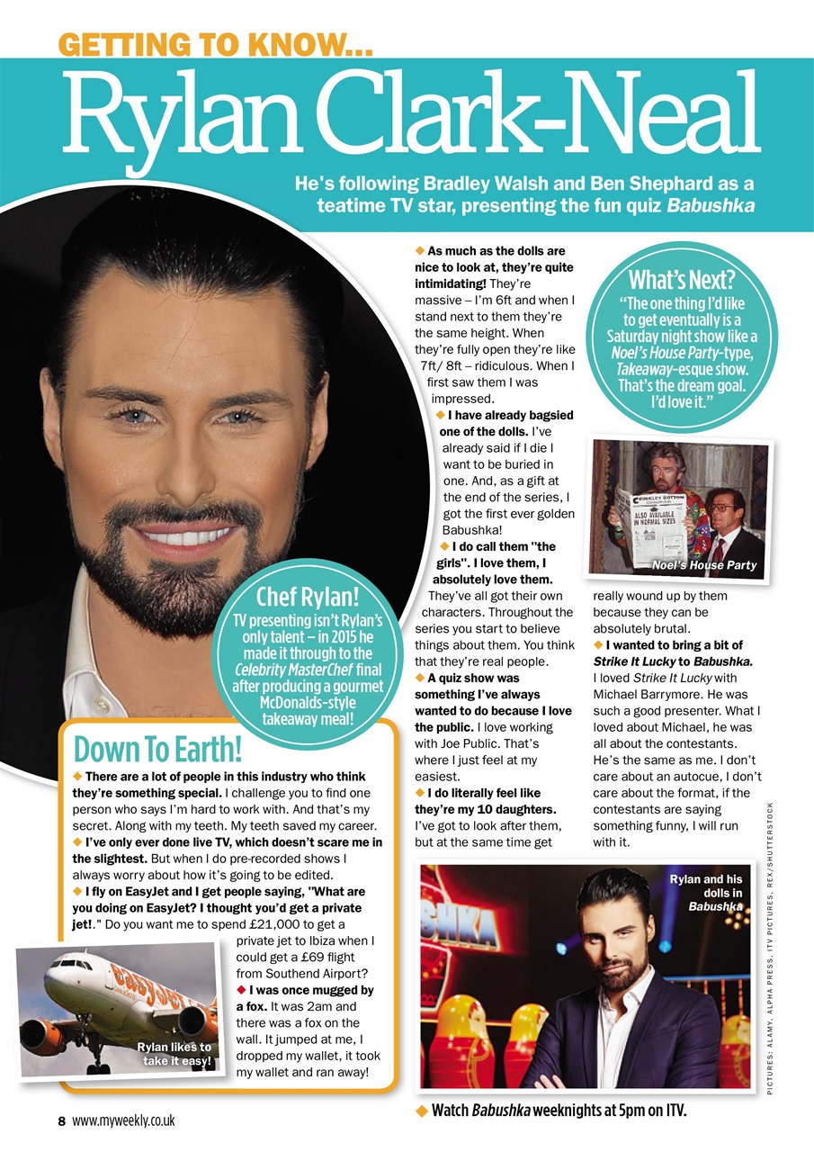 My Weekly Preview Pages