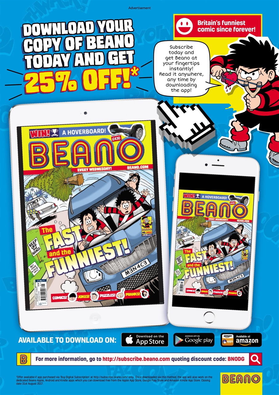Beano Preview Pages