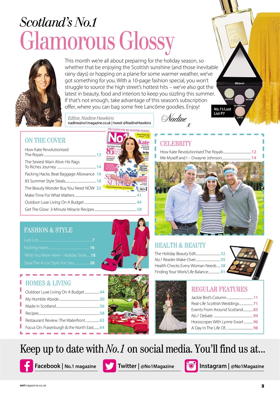 Number 1 Magazine Preview Pages