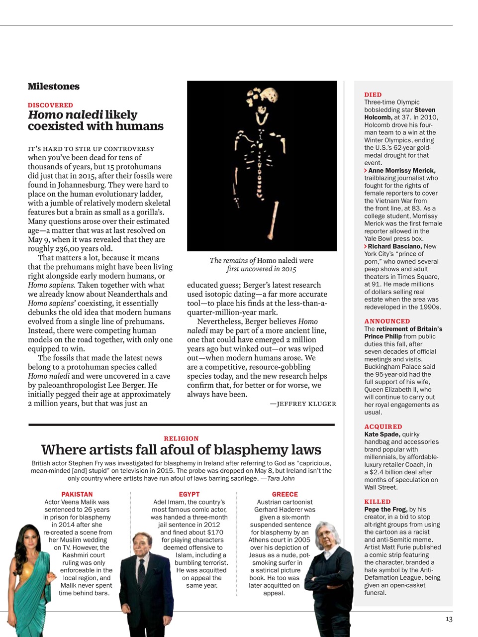 TIME Magazine Europe Preview Pages