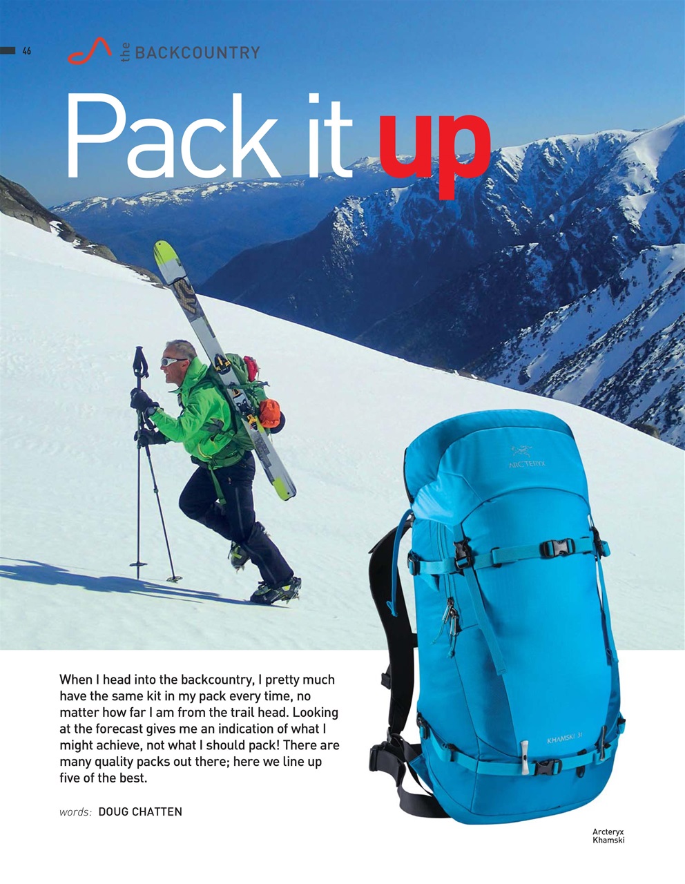 SkiMag Preview Pages