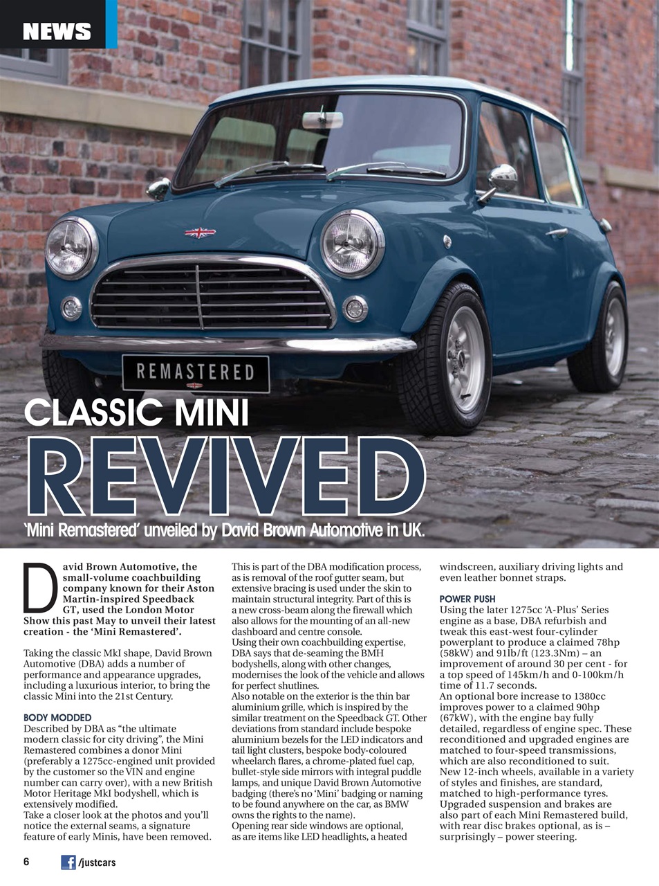 JUST CARS Preview Pages