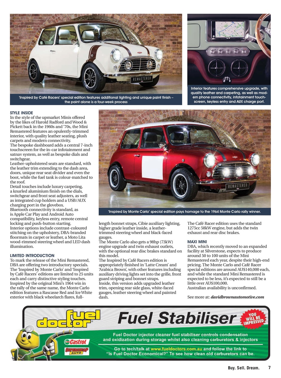 JUST CARS Preview Pages