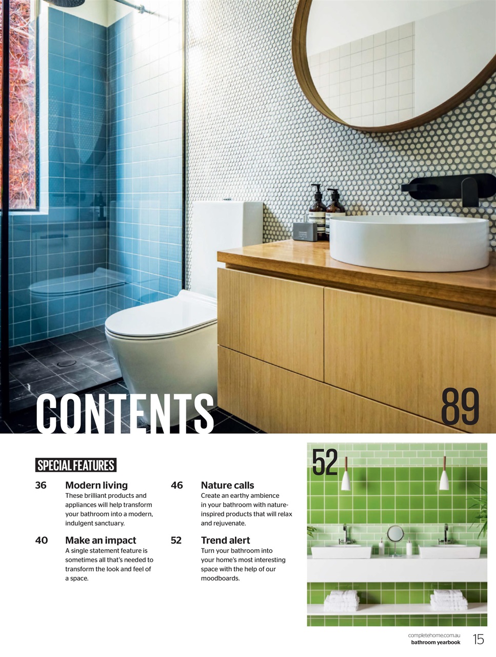 Bathroom Yearbook Preview Pages