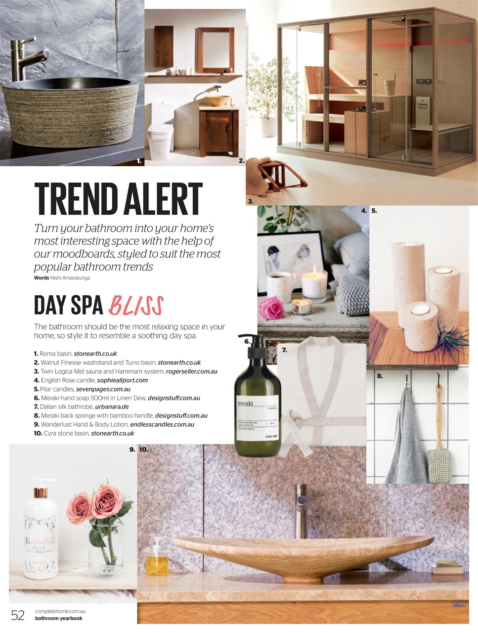 Bathroom Yearbook Preview Pages