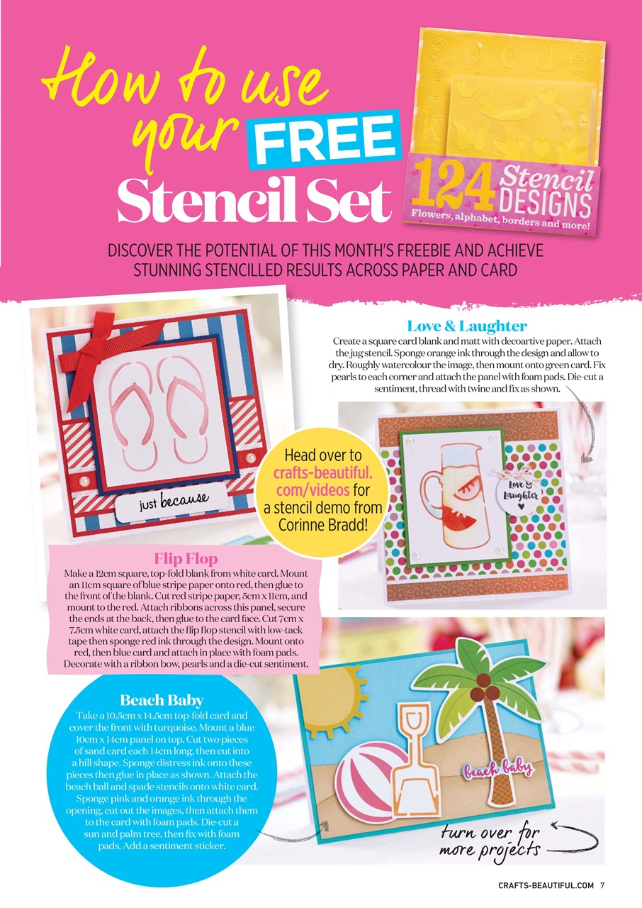 Crafts Beautiful Preview Pages