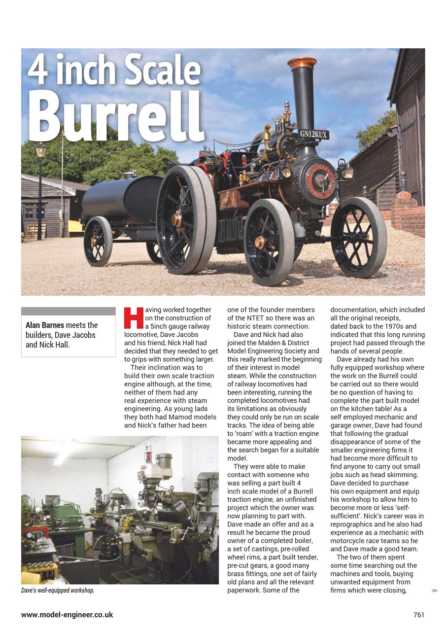 Model Engineer Preview Pages