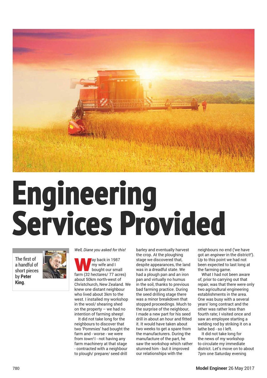 Model Engineer Preview Pages