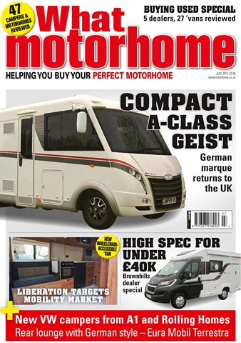 What Motorhome magazine issue Jul 2017