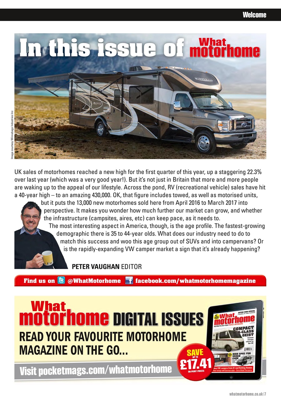 What Motorhome magazine Preview Pages