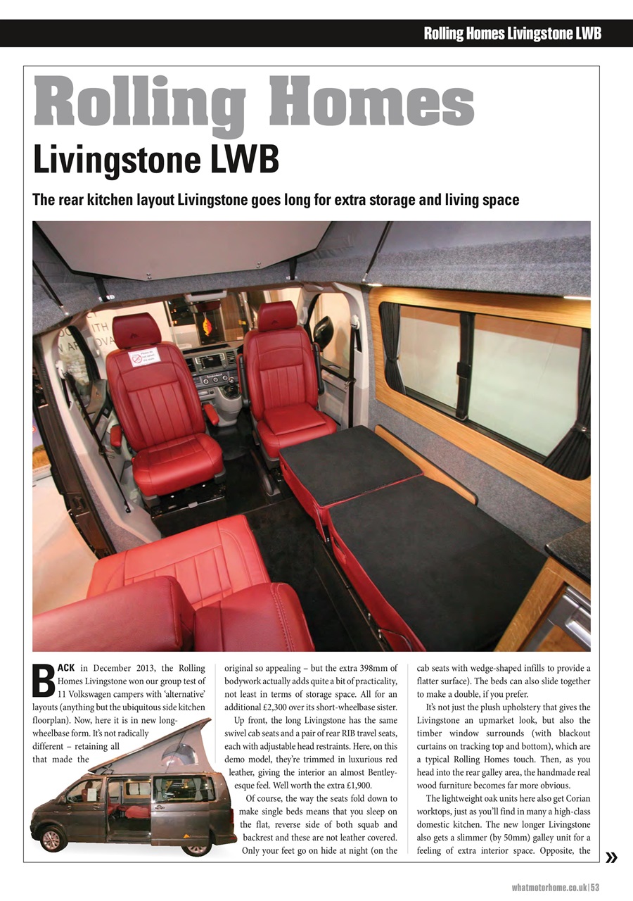 What Motorhome magazine Preview Pages