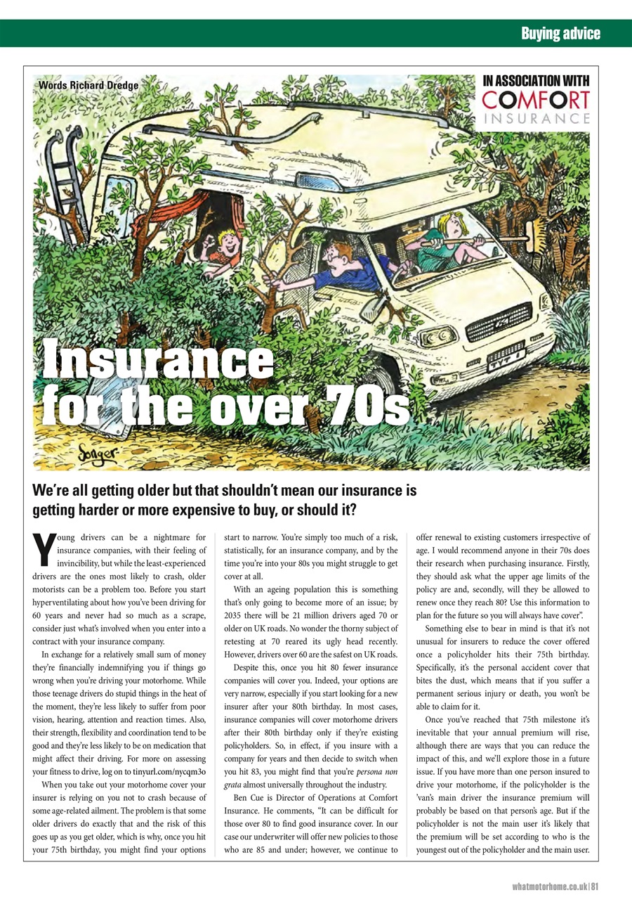 What Motorhome magazine Preview Pages