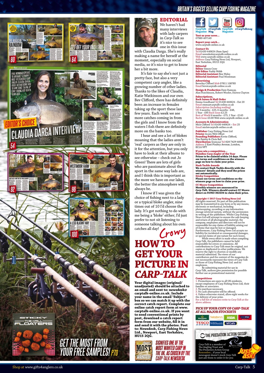 Carp-Talk Preview Pages