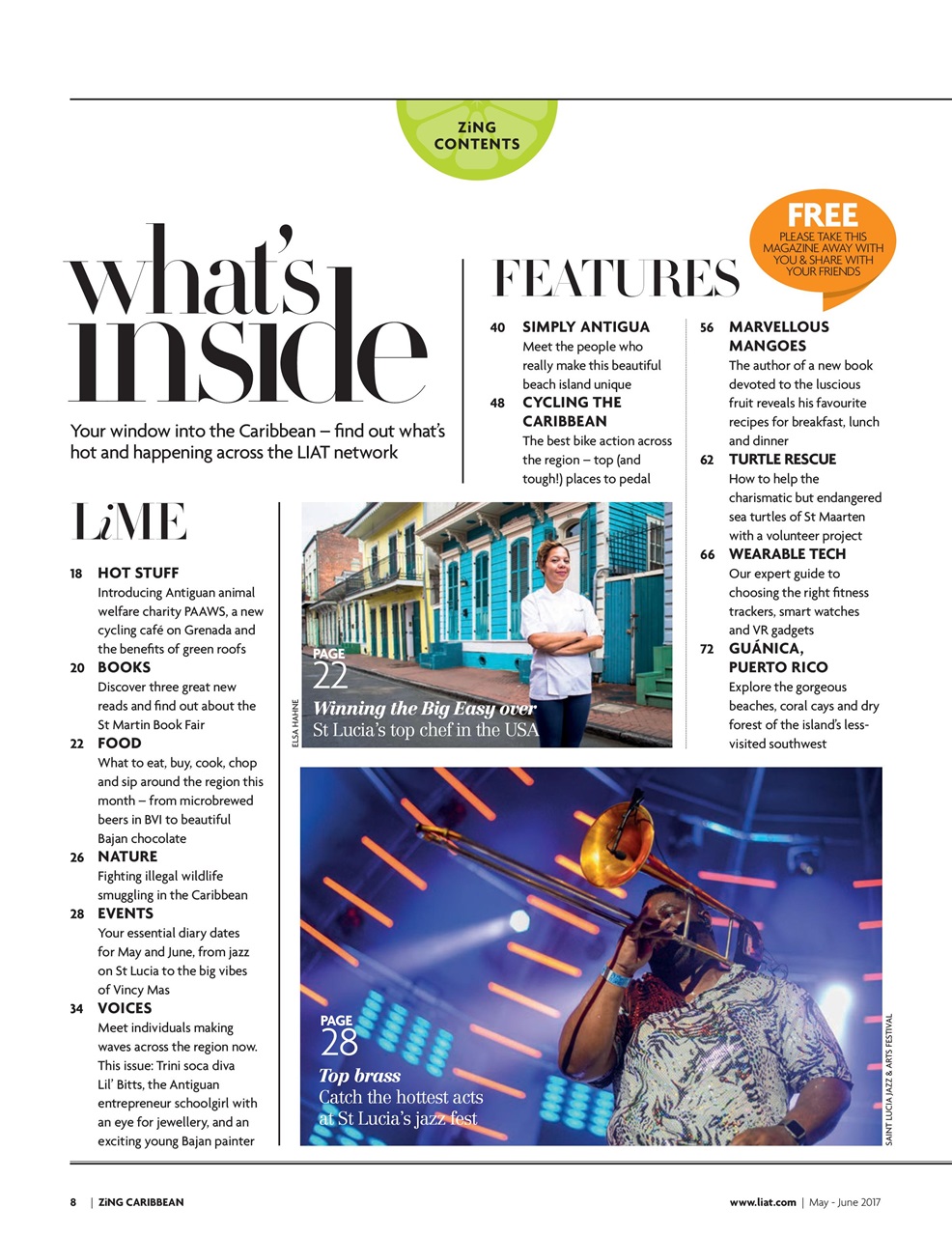 ZiNG Caribbean Preview Pages