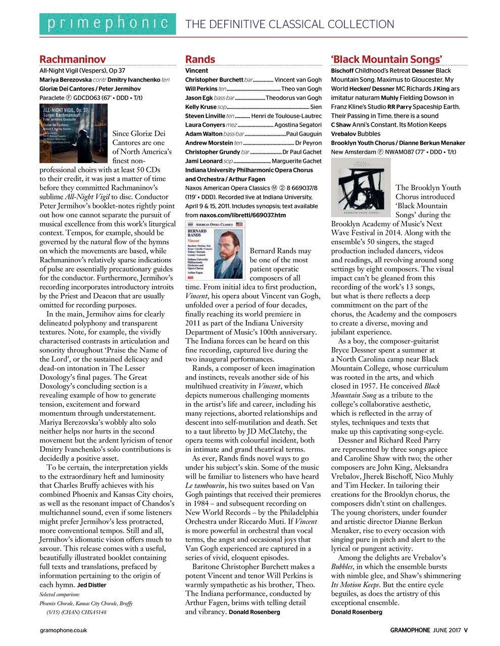 Gramophone Preview Pages