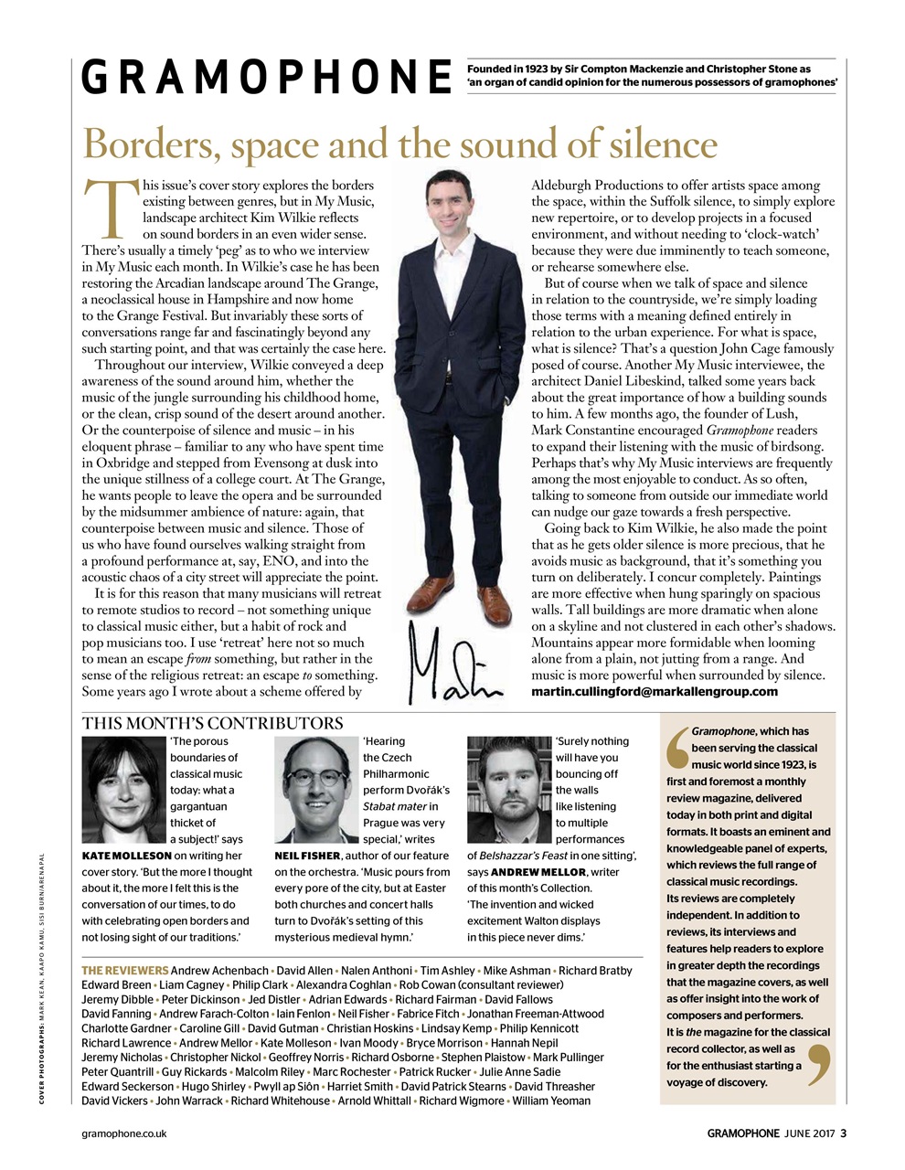 Gramophone Preview Pages