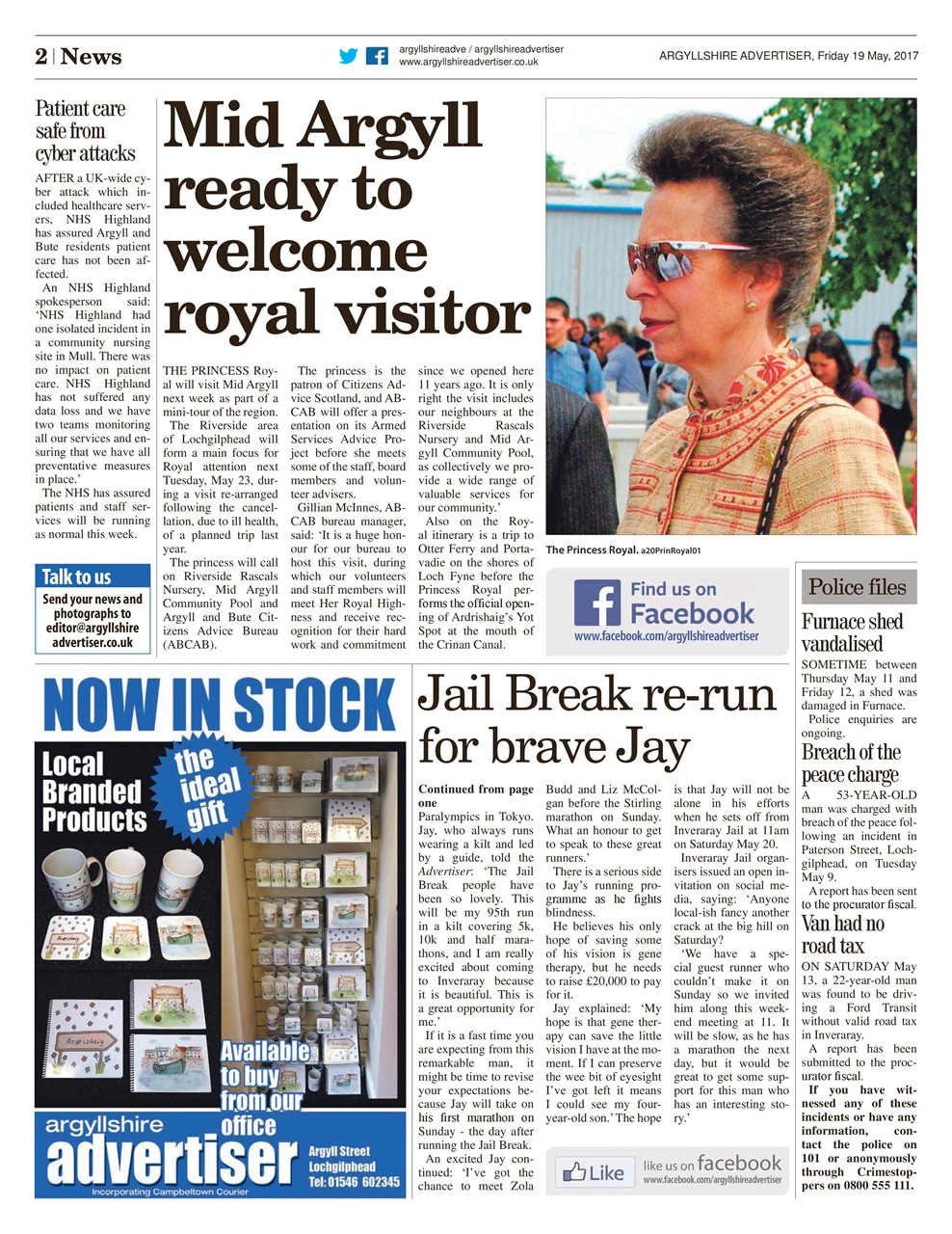 Argyllshire Advertiser Preview Pages