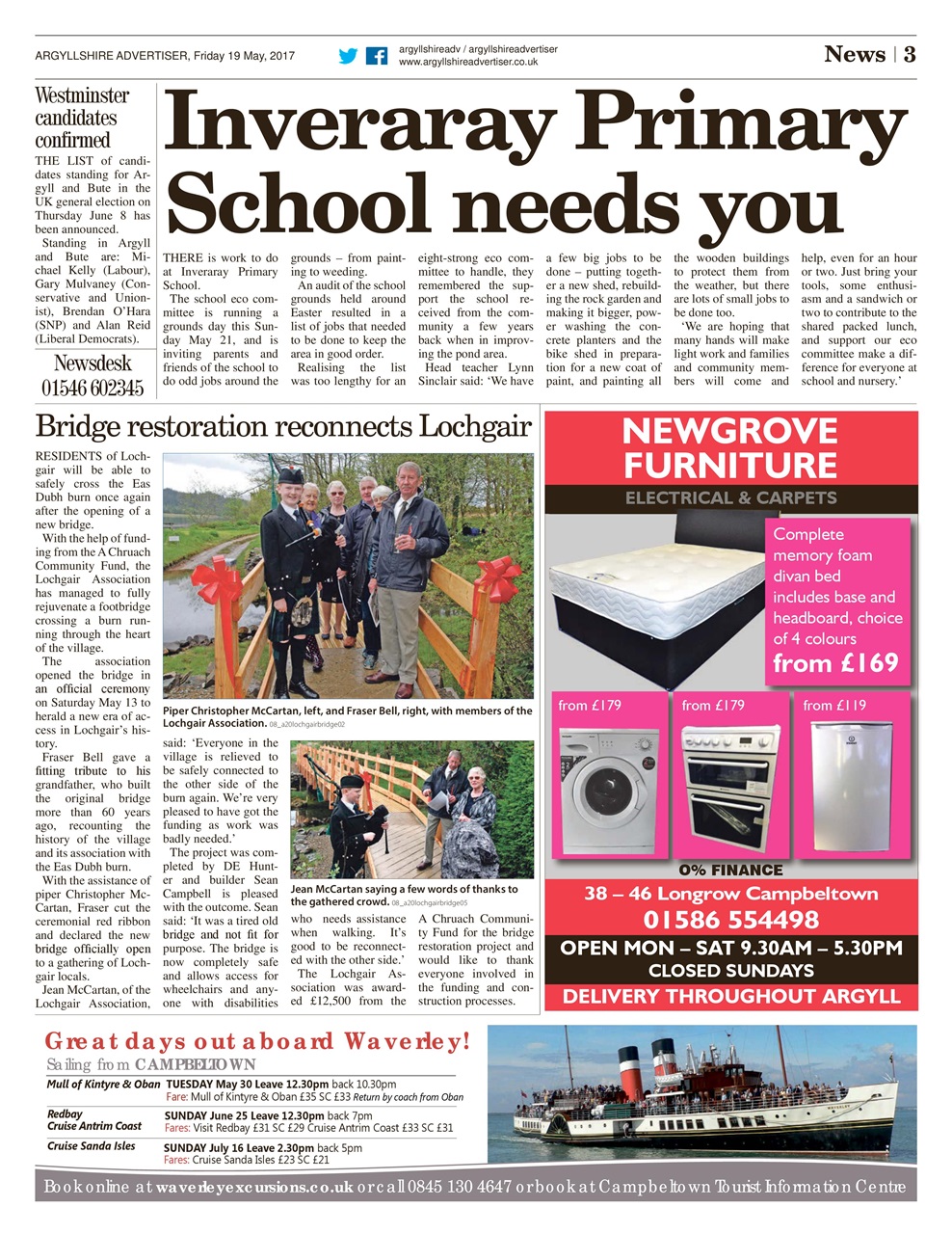 Argyllshire Advertiser Preview Pages