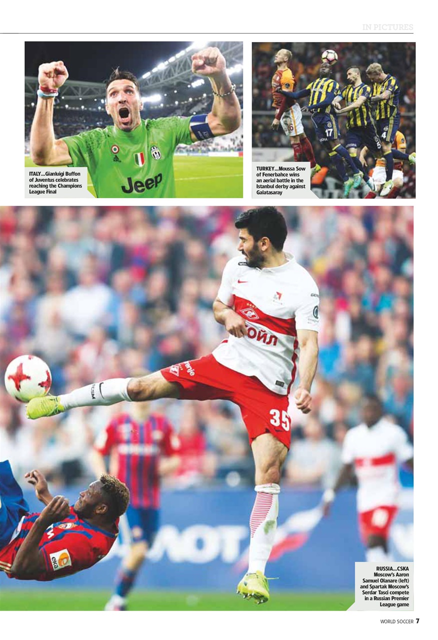 World Soccer Preview Pages
