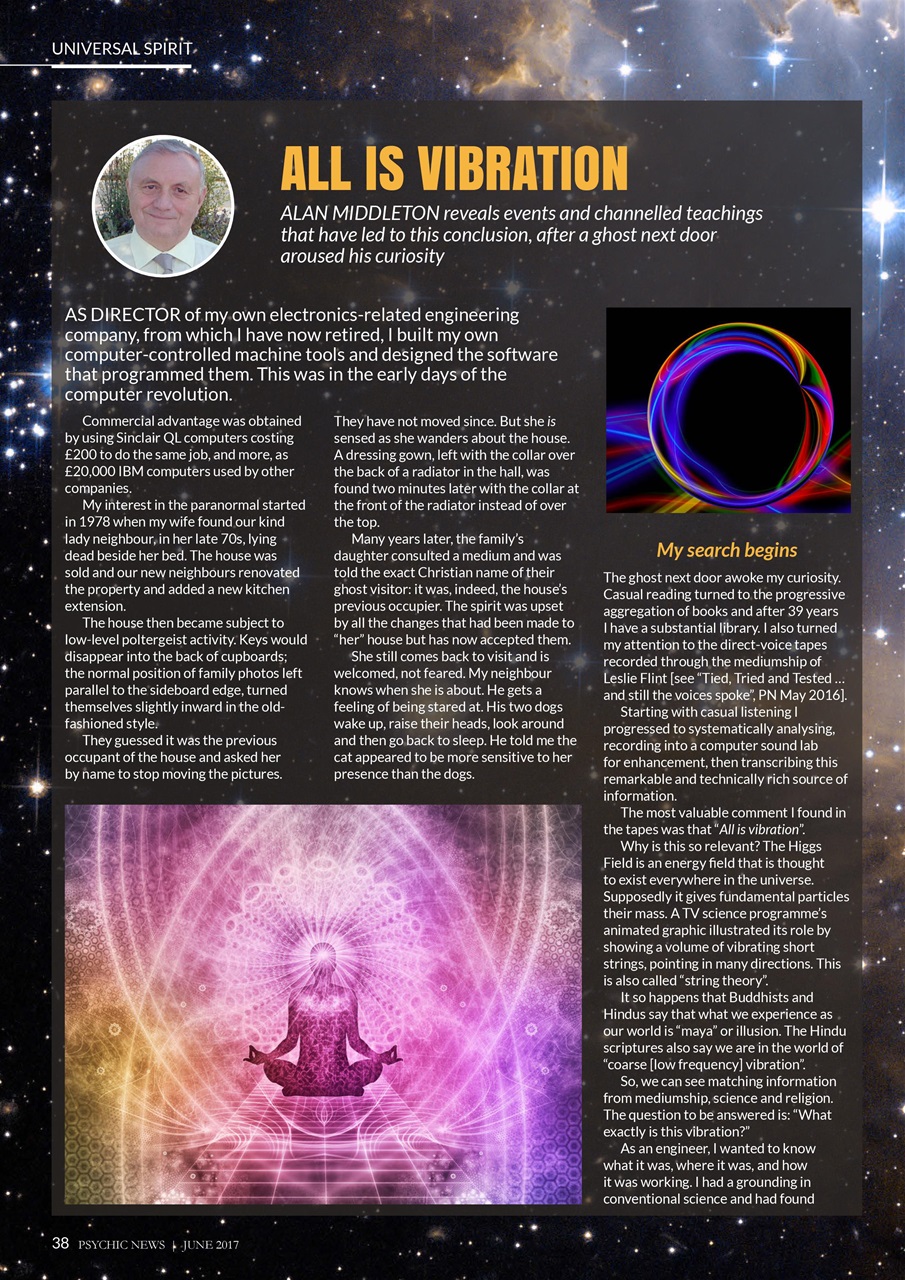 Psychic News Preview Pages