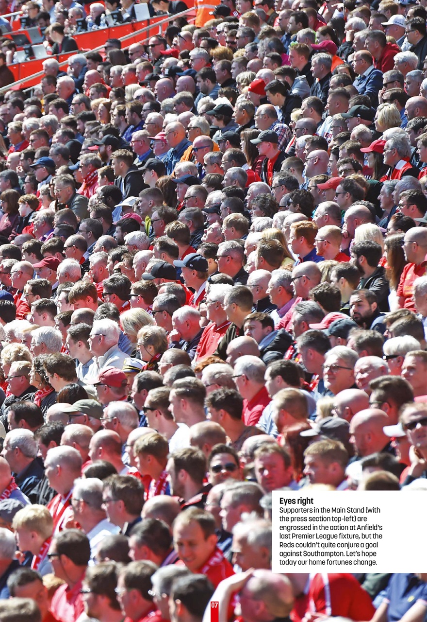 Liverpool FC Programmes Preview Pages