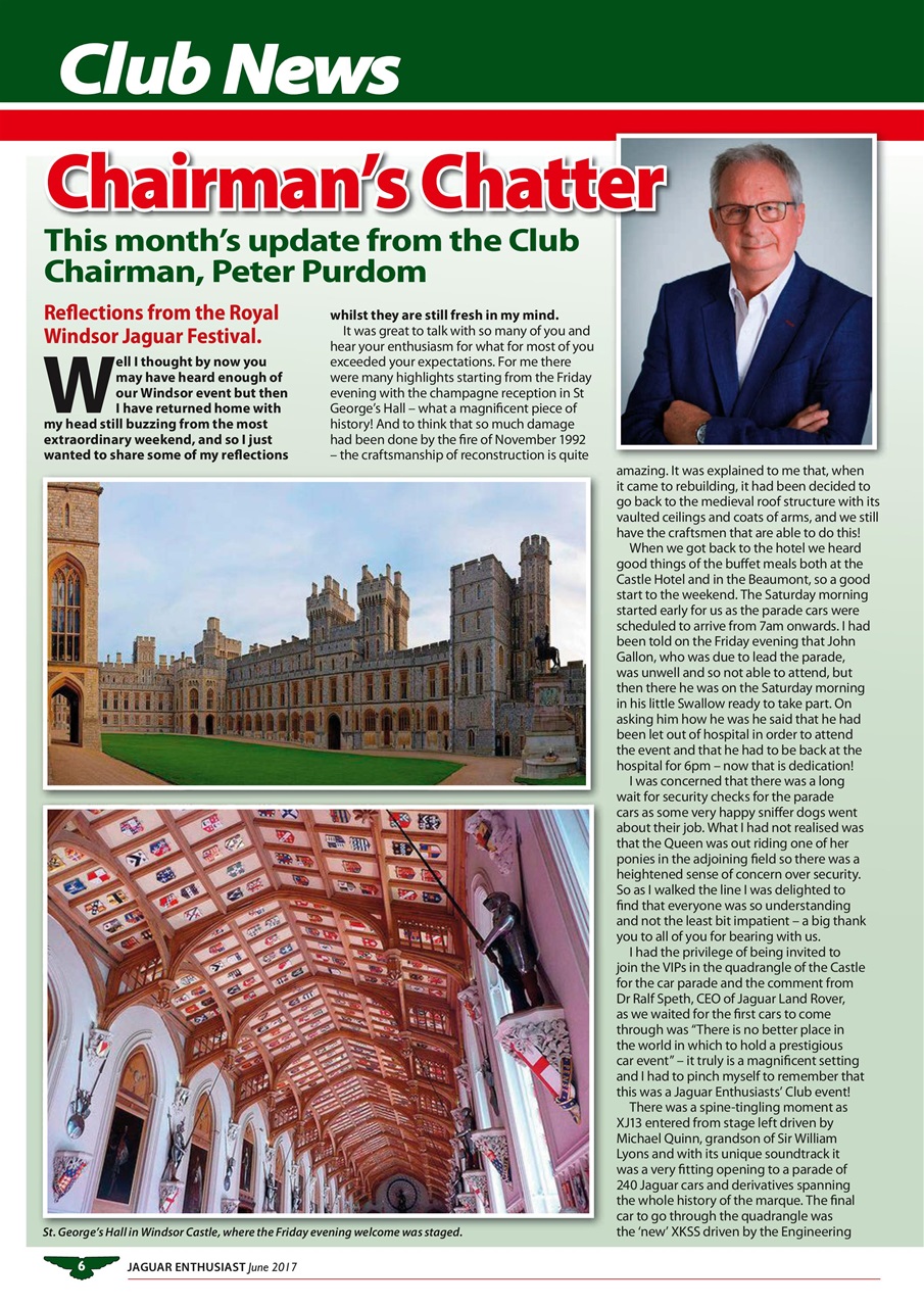 Jaguar Enthusiast Preview Pages
