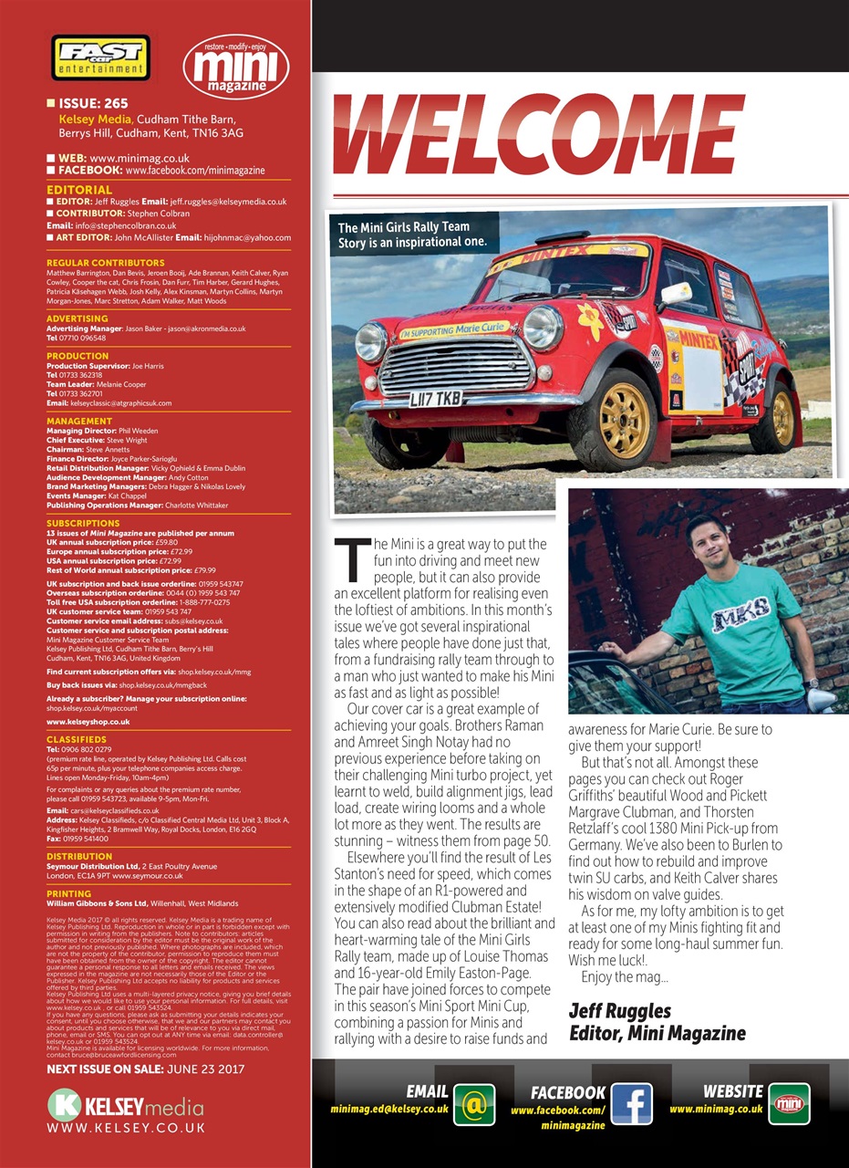 Mini Magazine Preview Pages